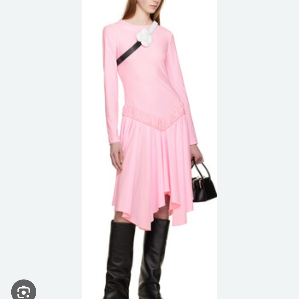 XL Ssense FIDAN NOVRUZOVA SSENSE Exclusive Pink Tutu Midi Dress